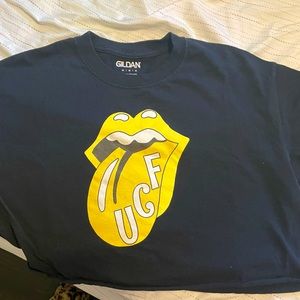 UCF cropped tailgate shirt